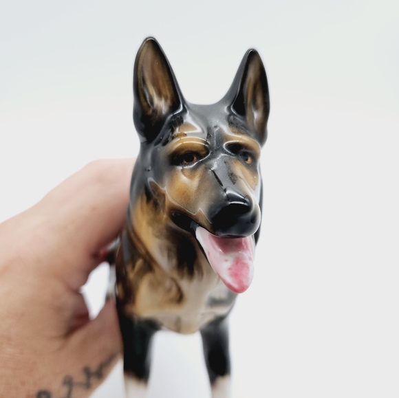 VINTAGE | McCameron & Sons german shepherd dog sculpture figurine - Picture 8 of 10